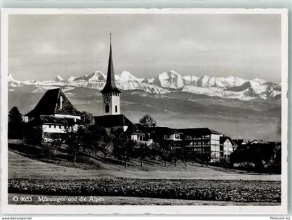 3110 Münsingen - Alpenkette Kath. Kirche - 10304089