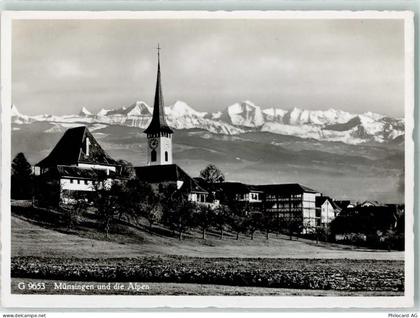 3110 Münsingen - Alpenkette Kath. Kirche - 10304092