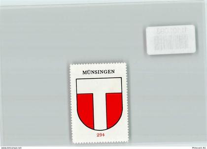 3110 Münsingen - Vignette Wappen Kaffee Hag ca 1920-1940 Münsingen - 11101093
