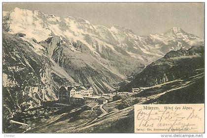 SUISSE MÜRREN HOTEL DES ALPES