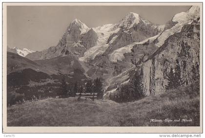 Suisse - Mürren - Panorama
