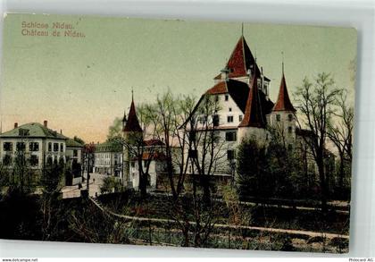 2560 Nidau 1908 Foto AK Schloss - 38022006