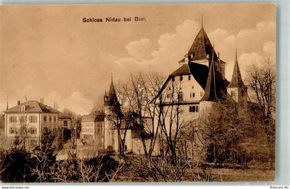 2560 Nidau 1914 Foto AK Schloss - 38021900