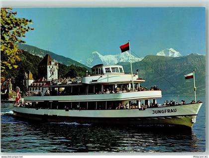 3653 Oberhofen am Thunersee - Thunersee Motorschiff Jungfrau - 10391914
