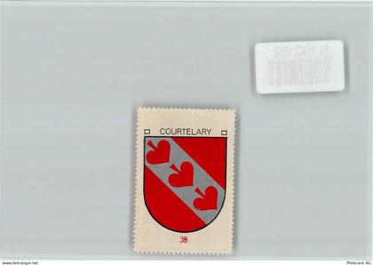 2608 Courtelary - Vignette Wappen Kaffee Hag ca 1920-1940 - 11100182