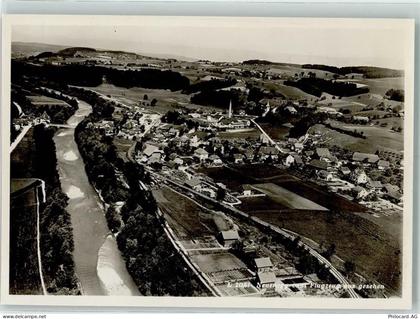 3176 Neuenegg Freiburghaus Foto AK Fliegeraufnahme - 13223173