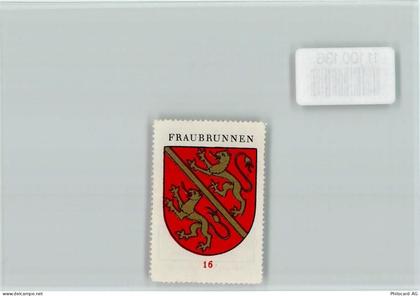 3312 Fraubrunnen - Vignette Wappen Kaffee Hag ca 1920-1940 - 11100136