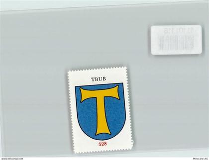 3556 Trub - Vignette Wappen Kaffee Hag ca 1920-1940 Trub - 11101116
