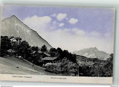 3704 Krattigen Foto AK Stockhorngruppe - 10742311