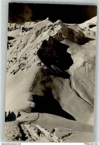 3825 Mürren 1935 Winter Schilthorn-Abfahrt - 38194670