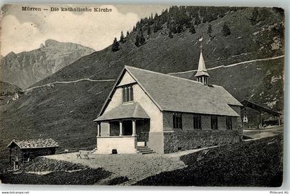 3825 Mürren Foto AK Kath. Kirche - 38021791