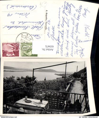 619475,Foto Ak Restaurant Steiner Racine Schernelz ob Ligerz