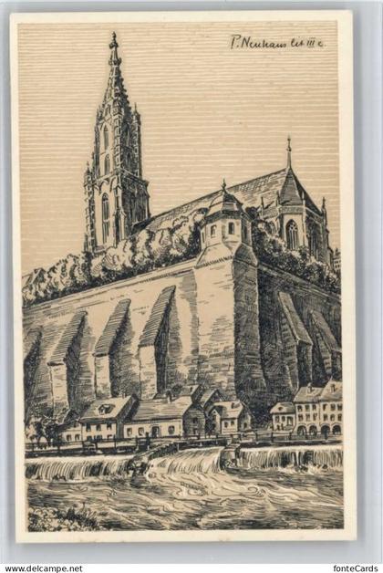 Bern BE Bern Zeichnung von Schuelern Gymnasium Bern