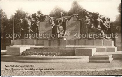 Bern BE Welt Telegraphen Denkmal