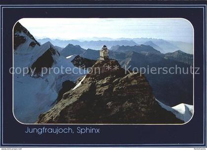 Jungfraujoch Sphinx Fliegeraufnahme