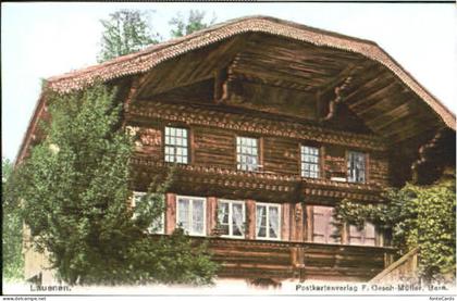 Lauenen  ungelaufen ca. 1910