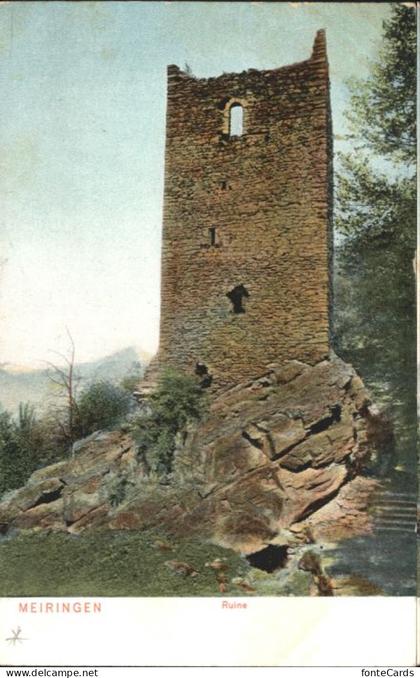 Meiringen BE Meiringen Ruine