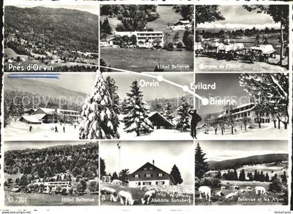 Orvin Bienne Evilard Hotel Bellevue Alphuette Spitzberg