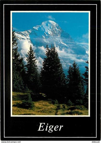 Suisse - BE Berne - Grindeiwald - Eigernordwand 3970 m - CPM - Carte Neuve - Voir Scans Recto-Verso