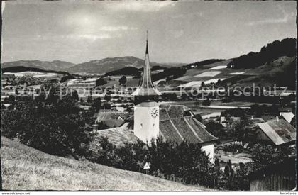 Wattenwil Kirche Panorama