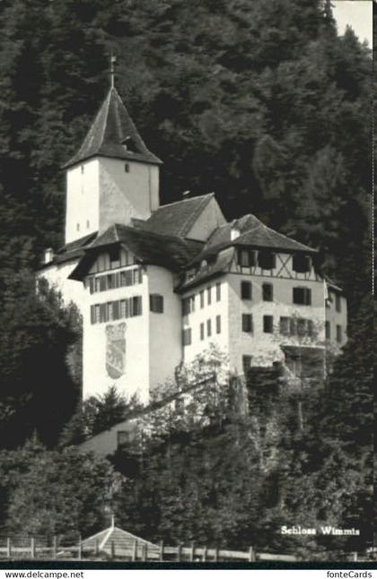 Wimmis Schloss Wimmis  x 1933