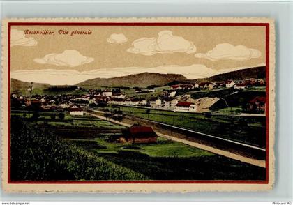 2732 Reconvilier Künstlerkarte Vue generale, gute Erhaltung AK - 13070867