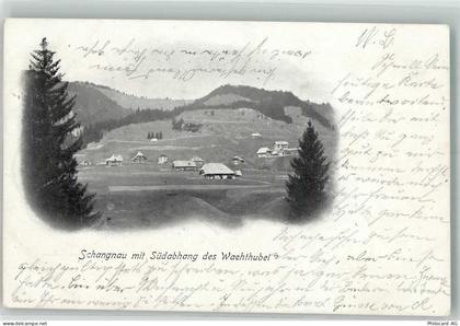 6197 Schangnau 1904 Foto AK Südabhang des Wachthubel - 14001005