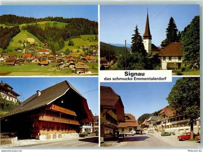 3534 Signau - das schmucke Emmentalerdorf Oldtimer Dorfansichten - 10281911