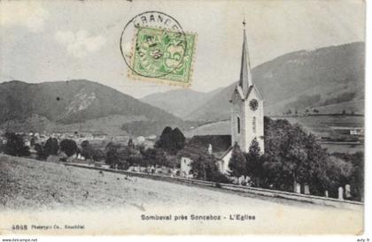 Sombeval près Sonceboz - L'Eglise