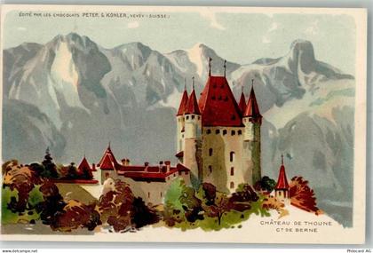 3600 Thun Lithographie Schloss Thoune - 10741596