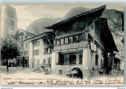 3800 Unterseen 1904 - Heidenhäuser - 10600729