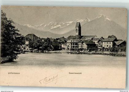 3800 Unterseen 1909 - Kirche - 10612236