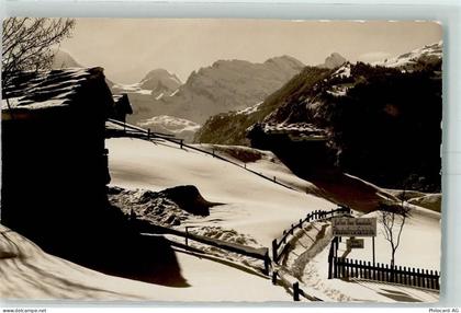 3823 Wengen - Landschaft bei Wengen Tschingelhorn Tschingelspitz Gspalte... - 10395207
