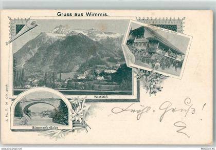 3752 Wimmis 1902 - Simmerbrücke - 13251727