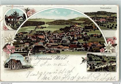 3076 Worb 1902 Gebrauchsspuren Haushaltungsschule Rüttihubelbad Enggiste... - 13224281