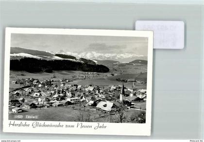 3532 Zäziwil FOTO KEINE AK Neujahr Foto 10cm x 7cm, rückseitig Haftspure... - 10497368