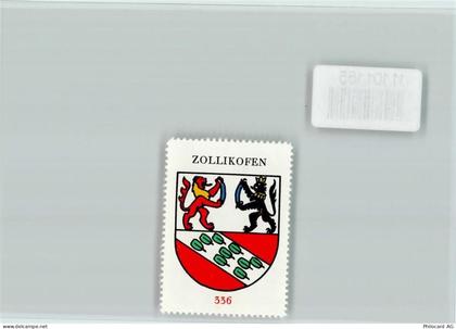 3052 Zollikofen - Vignette Wappen Kaffee Hag ca 1920-1940 Zollikofen - 11101155