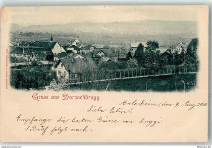 4147 Aesch BL 1900 Gebrauchsspuren Dornachbrugg - 13276233