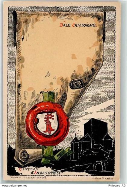 4147 Aesch BL - Schloss Angenstein sign. Helen Mantzer - 10624430