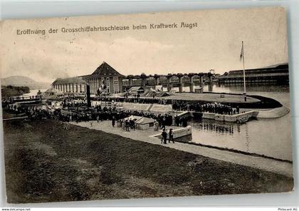 4302 Augst BL - Großschiffahrtsschleuse beim Kraftwerk - 13647427
