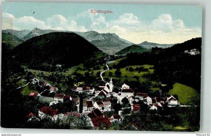 4458 Eptingen 1915 Gebrauchsspuren Feldpost Bataillon 143 - 13289890