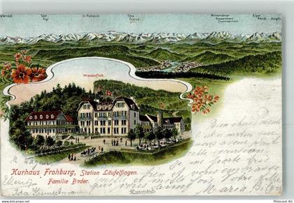 4448 Läufelfingen 1905 Lithographie Kurhaus Frohburg Station Läufelfinge... - 13271636