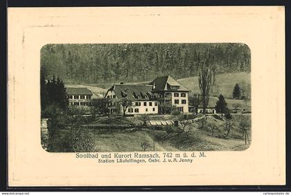 AK Läufelfingen, Kurhotel Soolbad Ramsach, Inh. Gebr. J. u. A. Jenny