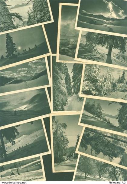 Lot mit 52 AK Schweizer Landschaften Fotograf Gaberell einige mehrfach S... - 13824329