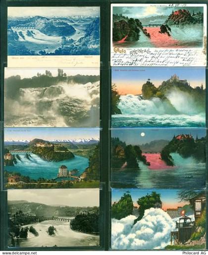 Rheinfall Lot mit 22 AK, ca. 1899-1946 überwiegend gute Erhaltung, größt... - 40166875