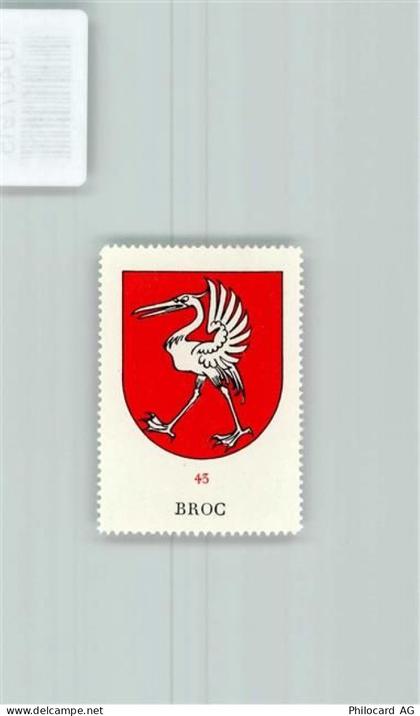 1636 Broc - Vignette Wappen Kaffee Hag ca 1920-1940 - 10407915