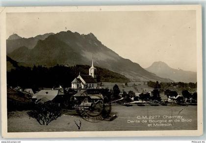 1637 Charmey Gruyère - Dents de Bourgoz Moleson - 10610292
