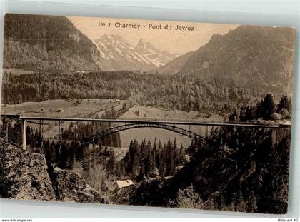 1637 Charmey Gruyère Foto AK Pont du Javroz - 38217188