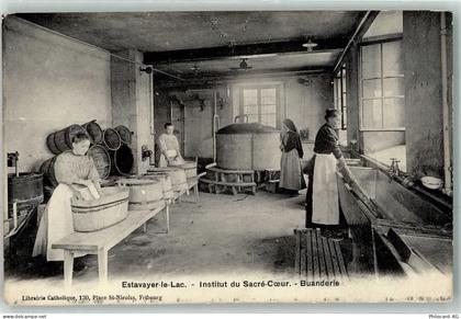 1470 Estavayer-le-Lac - Institut de Sacre-Coeur Wäscherei - 10643505