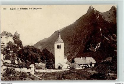 1663 Gruyères - Schloss Kirche - 10619437